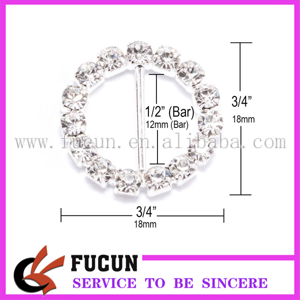 round one row clear rhinestone ribbon slider buckles 12mm bar.jpg