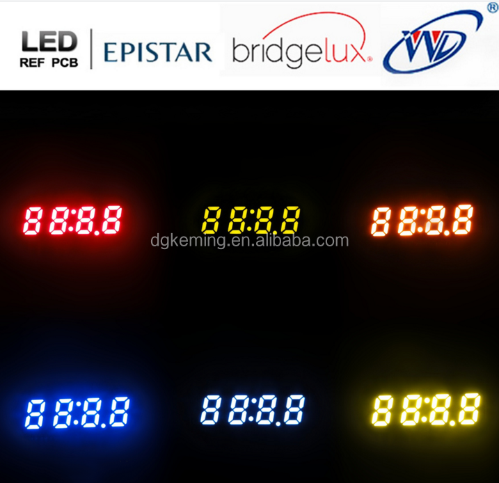 Super Red 4 Digit 7 Segment Display Specification
