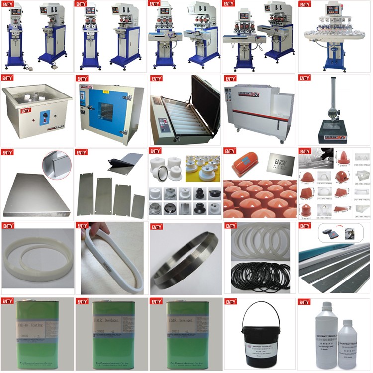Good quality cheap easy 6 color ink cup pad printer machine
