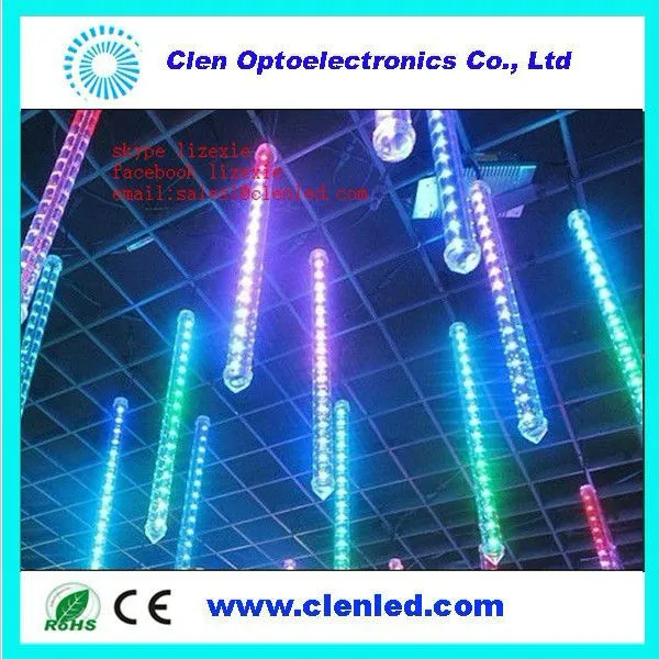 DMX Colorful LED meteor shower lights