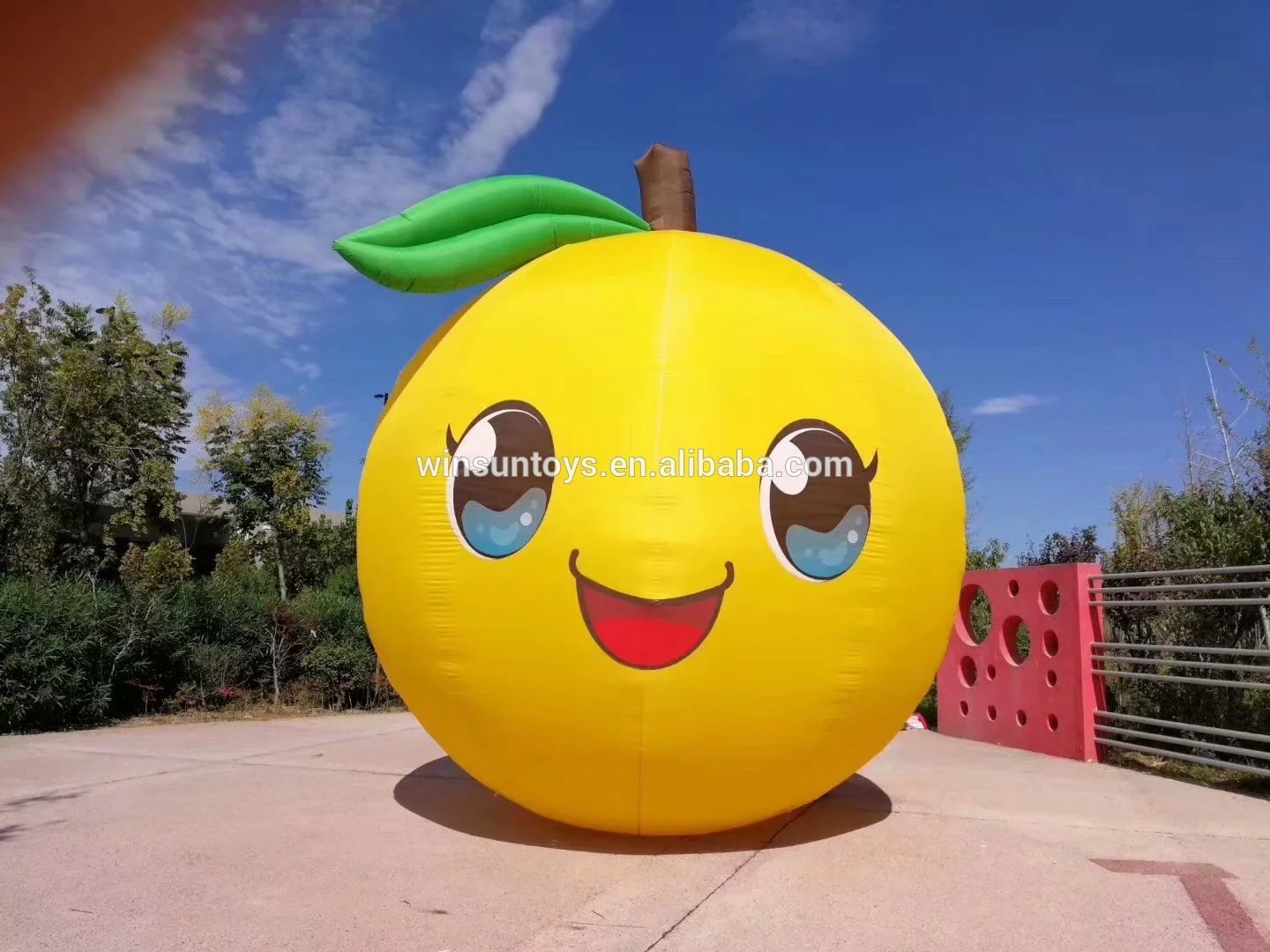 inflatble orange building.jpg