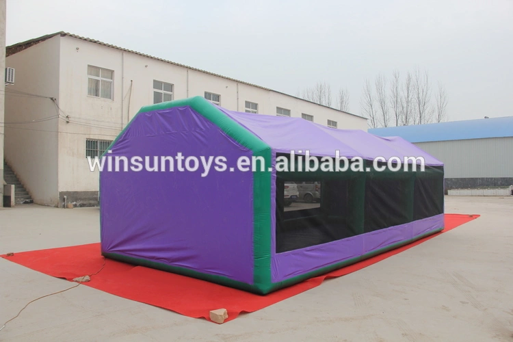 inflatable shooting gallery