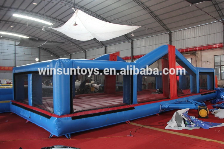 inflatable volleyball court