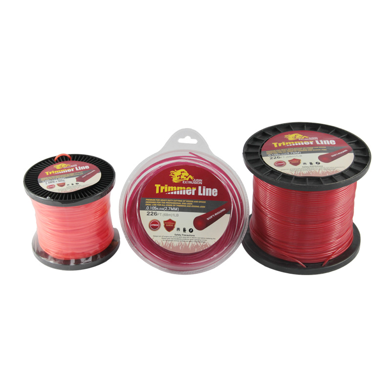 Round trimmer line high quality nylon line for strimmer