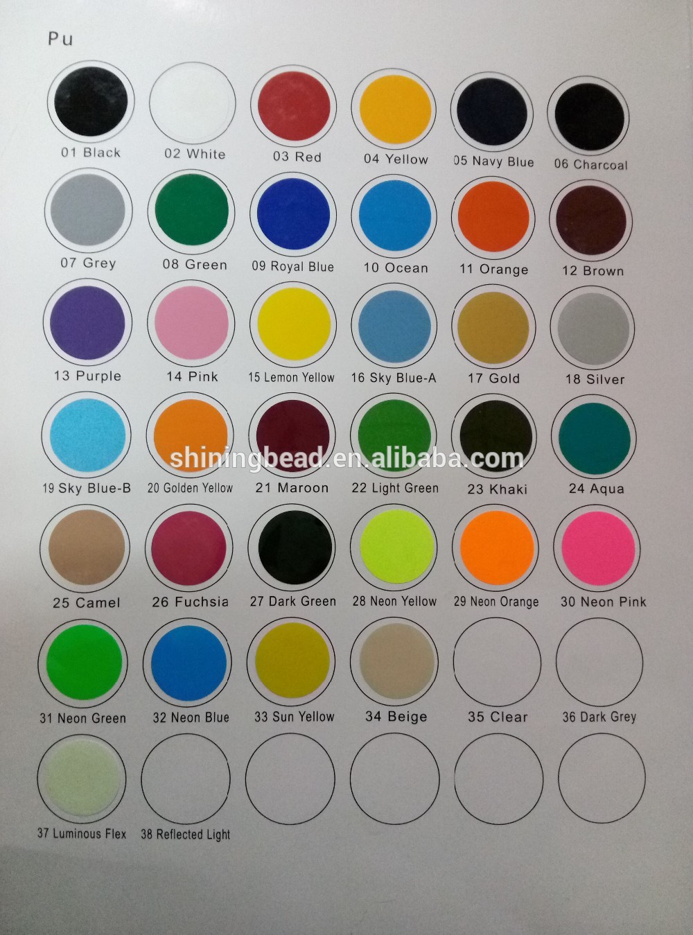 PU color