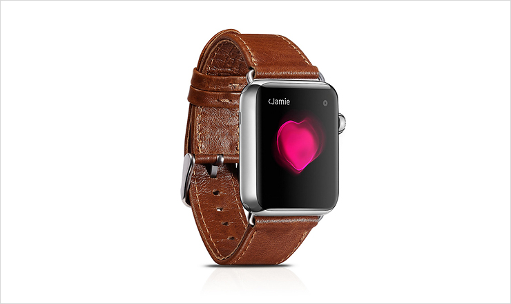Wholesale Vegan Men Watchstrap Genuine Wrist 38mm Belt Watchband 42mm Leather Strap for Iwatch for ,;for apple Watch Band for Iphone