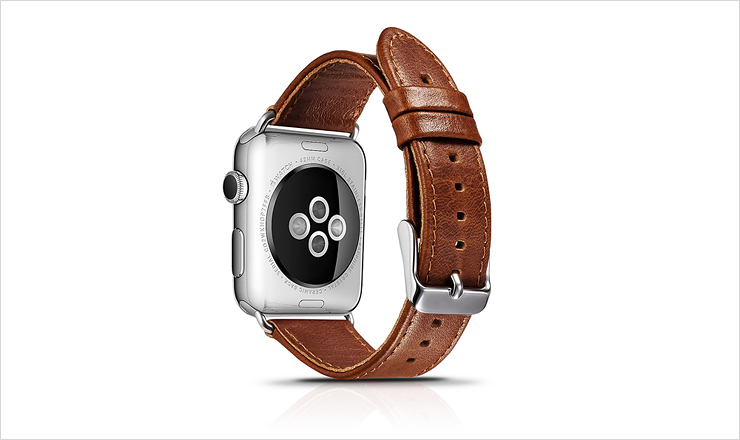 Wholesale Vegan Men Watchstrap Genuine Wrist 38mm Belt Watchband 42mm Leather Strap for Iwatch for ,;for apple Watch Band for Iphone