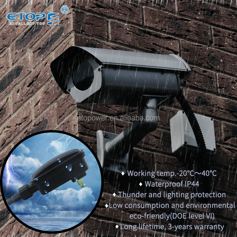 ac dc adapter for outdoor CCTV cameral