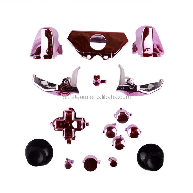 xbox one chrome pink full set buttons (1)
