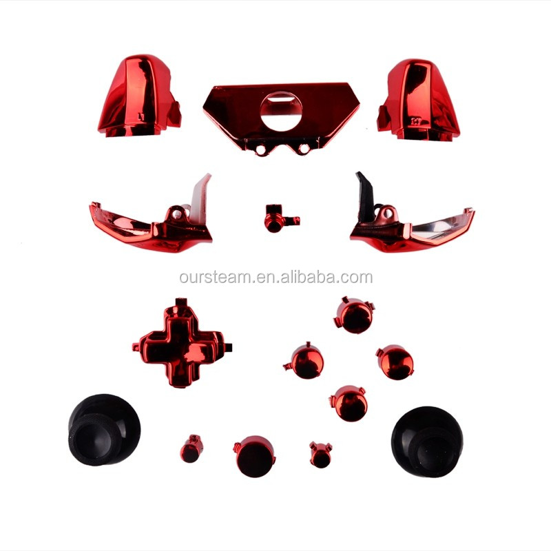 xbox one chrom red full set buttons (1)