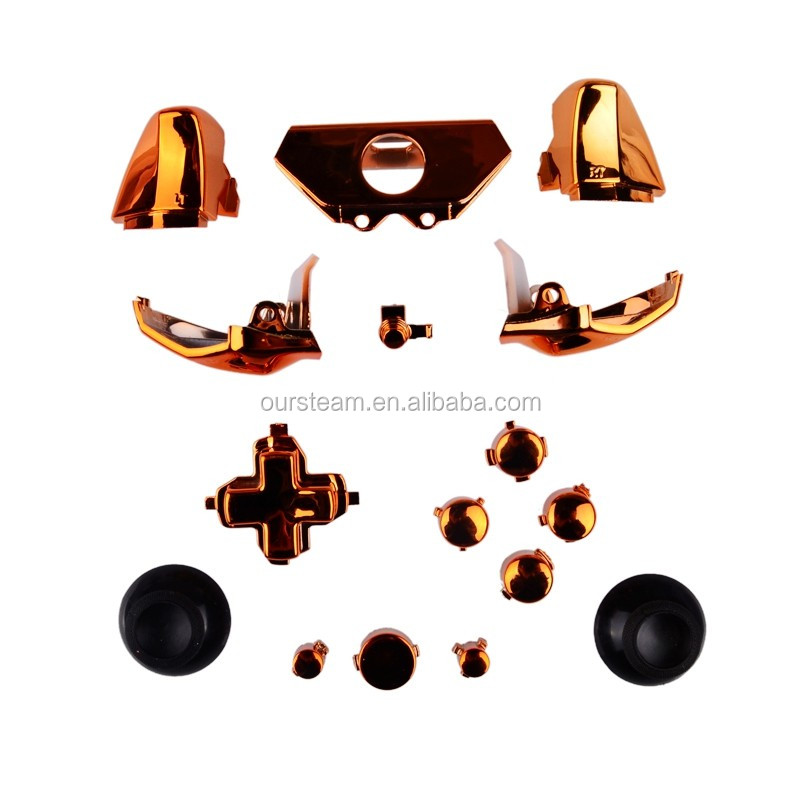 xbox one chrome orange full set buttons (1)