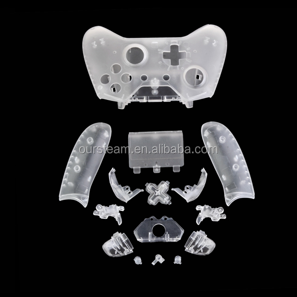 xbox one clear white shell (8)