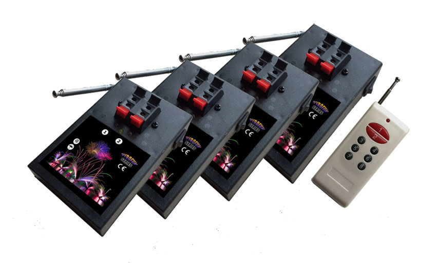 sequential fireworks firing system