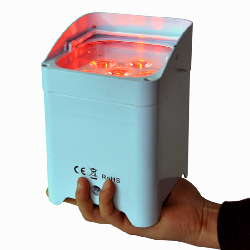 wireless dmx battery powered wedge par lights