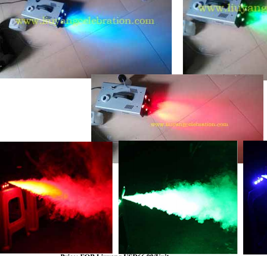 remote control /wire control stage fog machine
