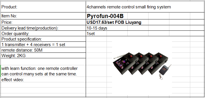 firework firing system sale