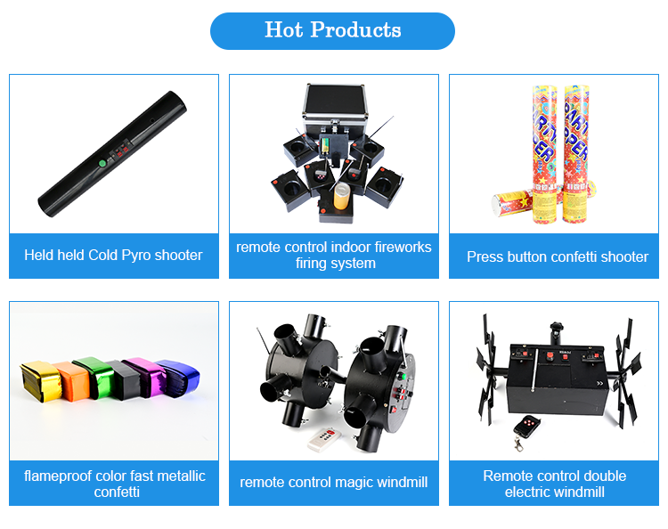electric streamer 80cm popper confetti shooter confetti cannon