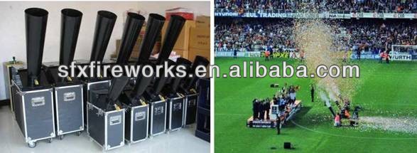 celebration production: high quality Co2 confetti blowers