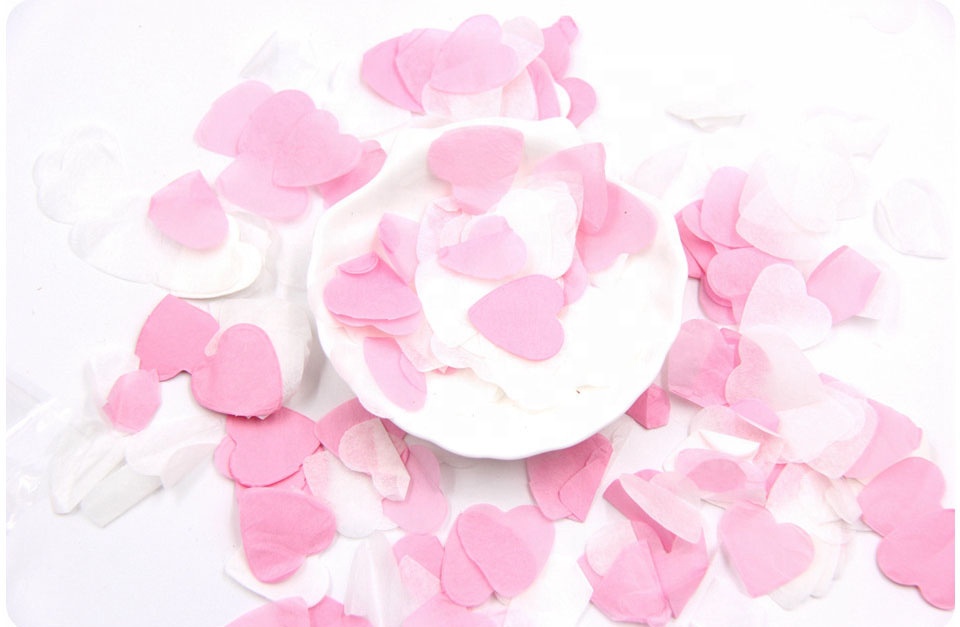 heart confetti