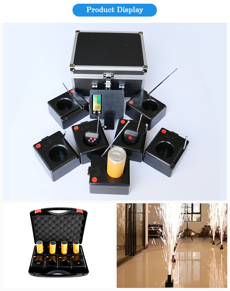 12 channels remote control firing system