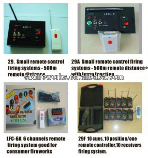 fireworks machine:remote control firing systems-shockproof