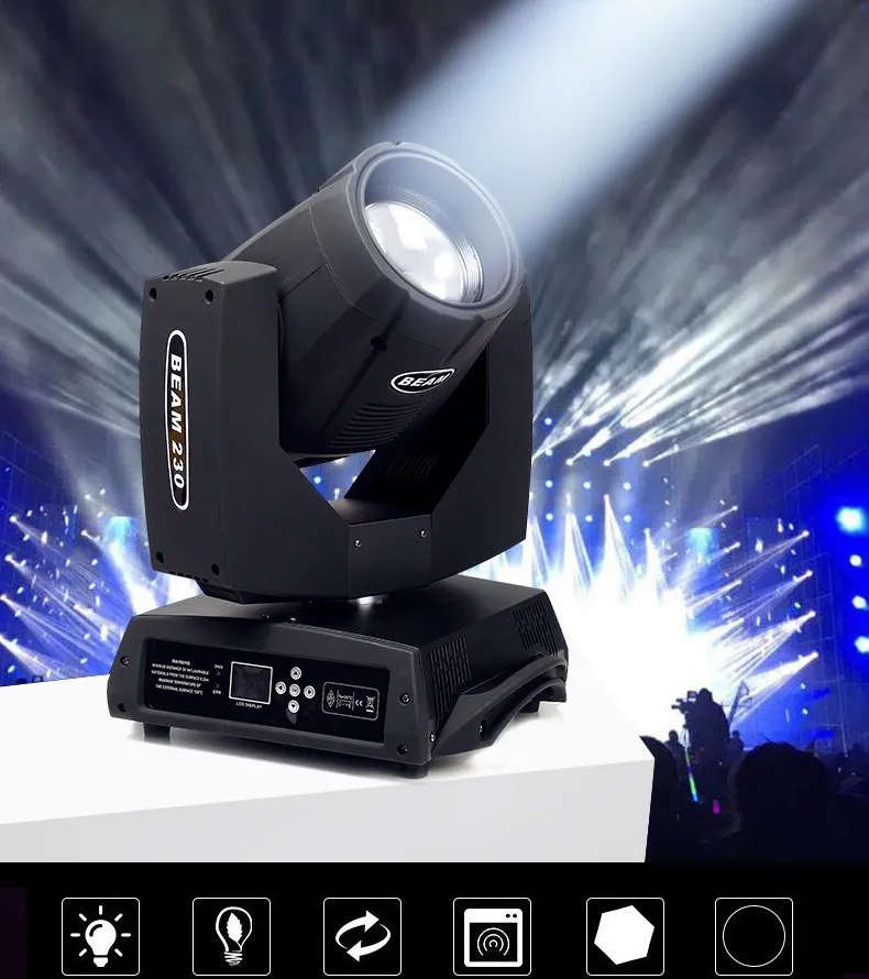 colorful rainbow 230W Stage Lighting DMX beam lamp spot Light Sharpy beam moving head light for party /show/led stage machine.png