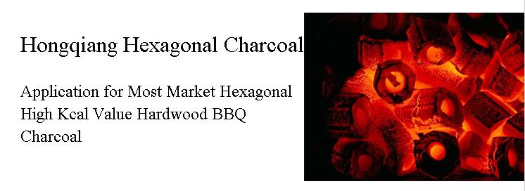 hexagonal charcoal banner