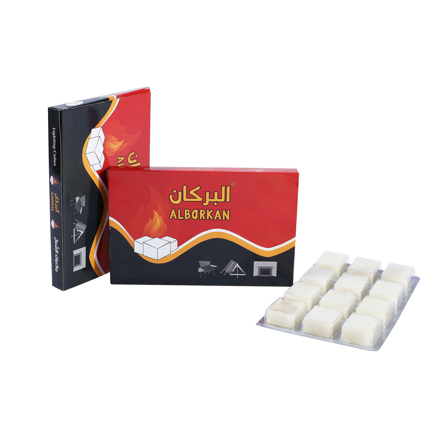 box of solid fuel