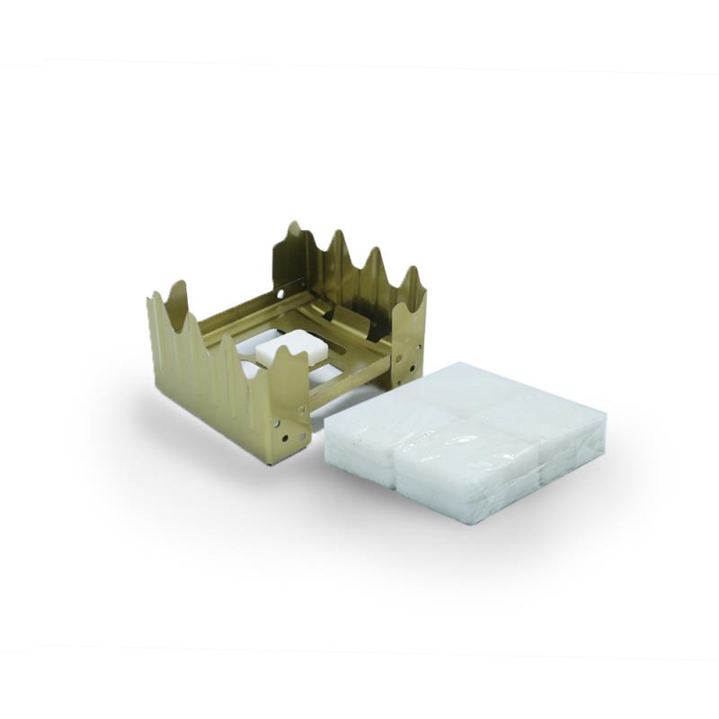 stove & 8pcs solid fuel