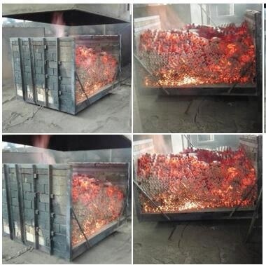hexagonal BBQ charcoal