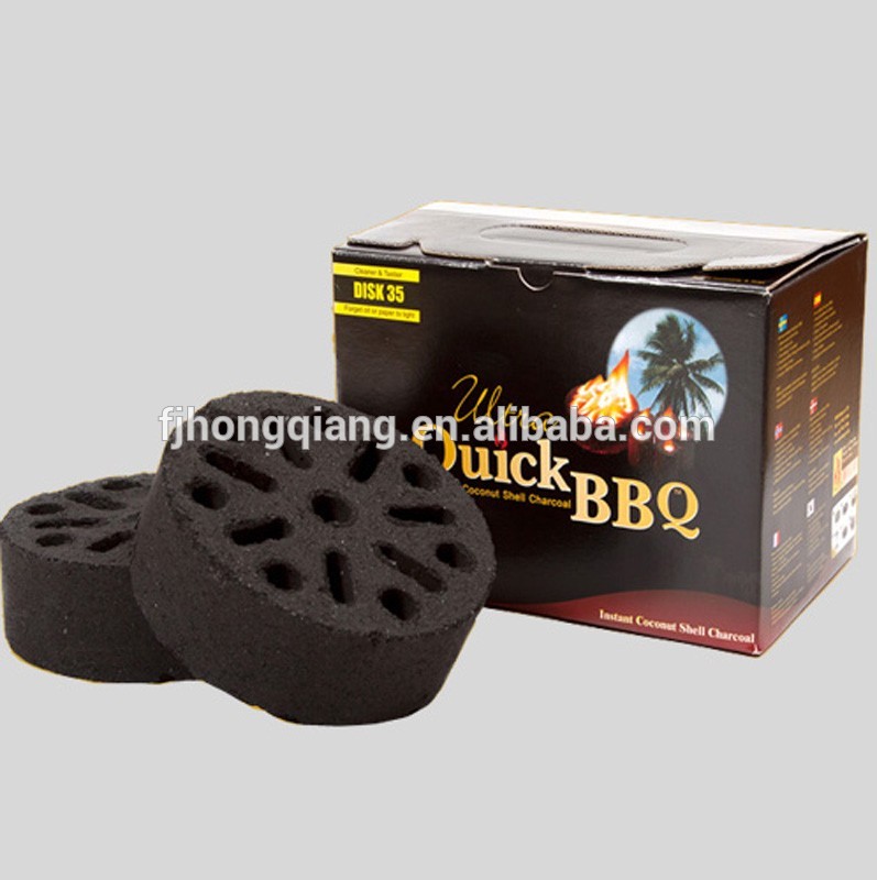 Round shape Honeycomb BBQ charcoal