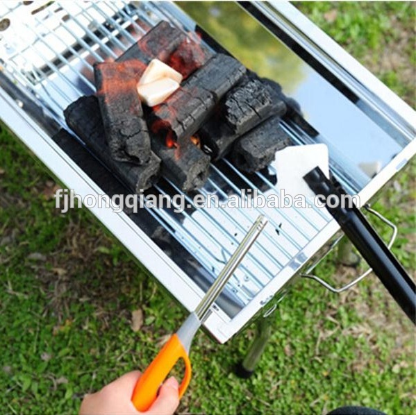 square bamboo bbq charcoal 2
