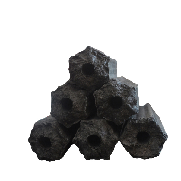 Hexagonal charcoal