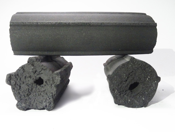 compressed BBQ charcoal