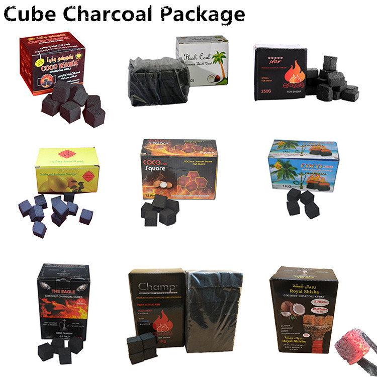 Cube Charcoal Package