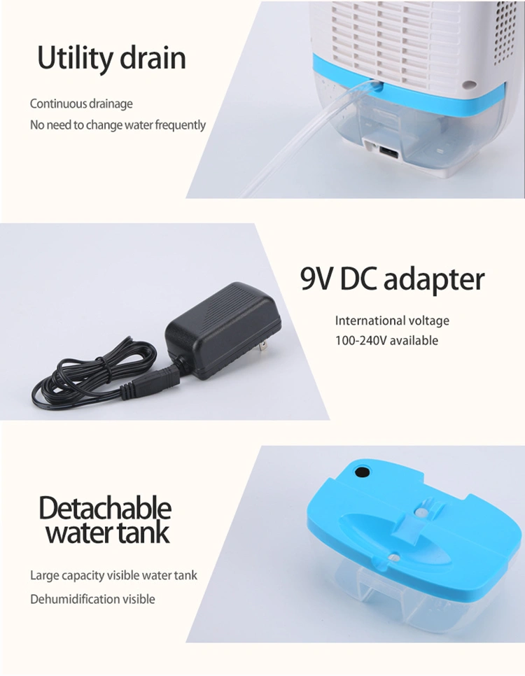 Electric ABS Plastic Mini Smart Dehumidifier Deumidificatore For Home