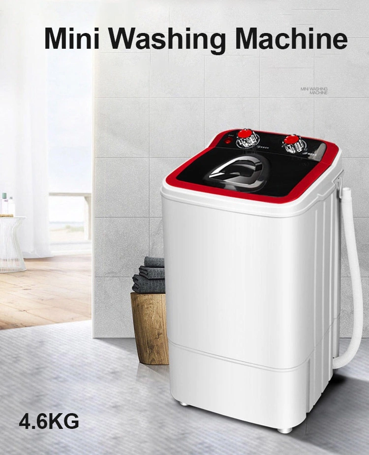 4.6kg Single Tub Detachable Drain Basket Mini Washing Machine with Spin Dryer