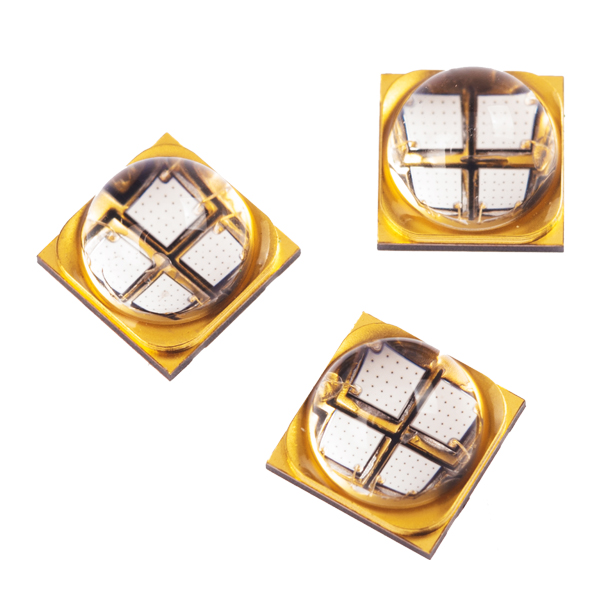3535 UVC LED internal structure design for deep UV LED applications