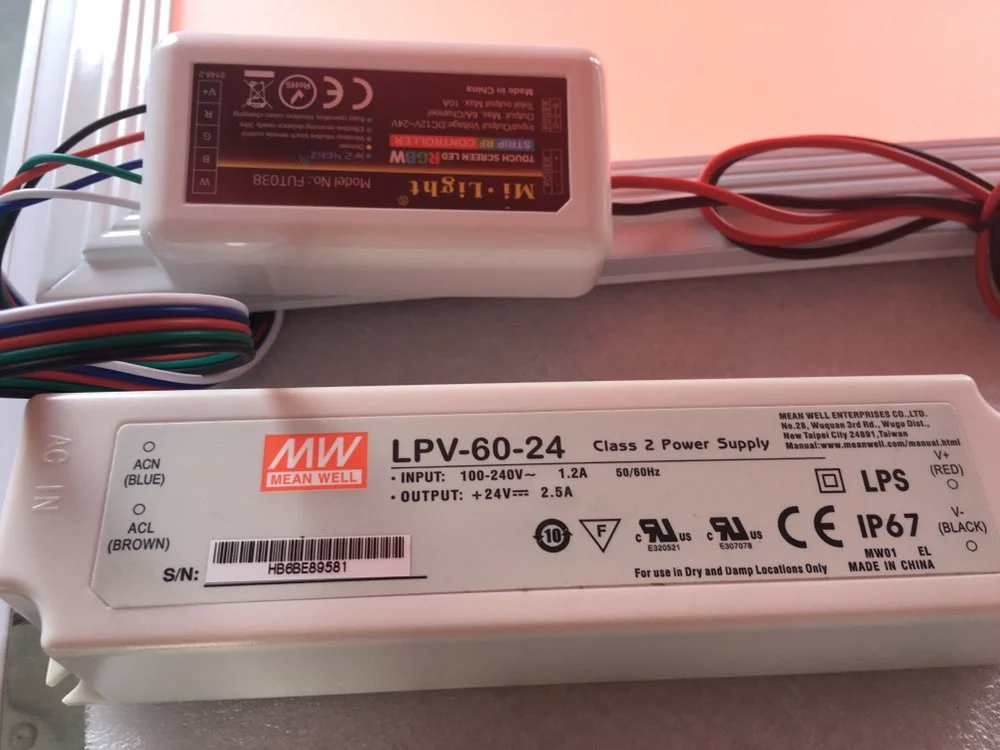 DMX control Ultra-slim DC24V RGB RGBW RGB CCT 600x600 LED panel light