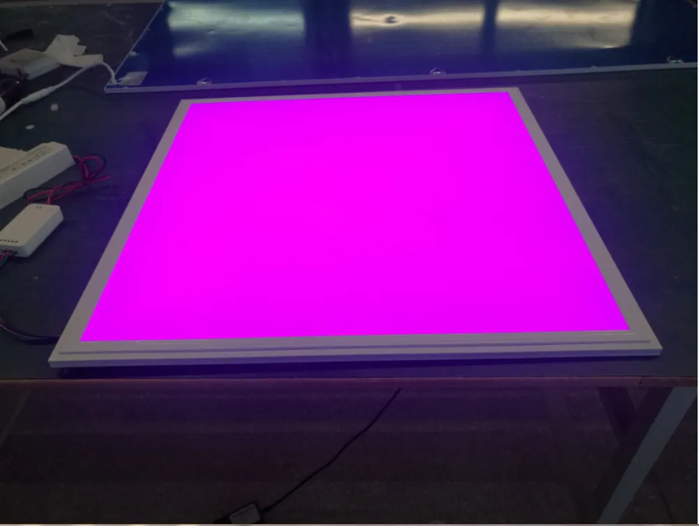 China supplier RGB/RGBW dimmable 600x600 LED Panel light
