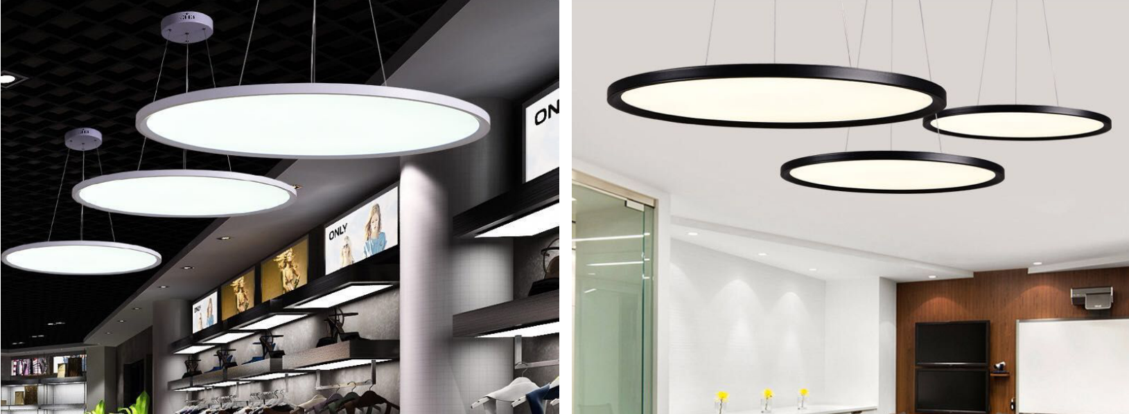 Large Round Led 800mm surface mounted PMMA big round led ceiling panel light from China ...