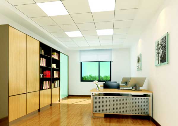 Lumin CCT tunable panel 5000K daylight for office workspace