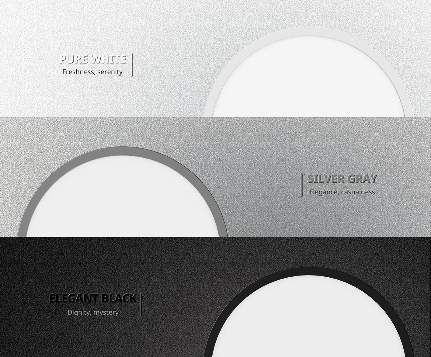 Lumin round panel light details