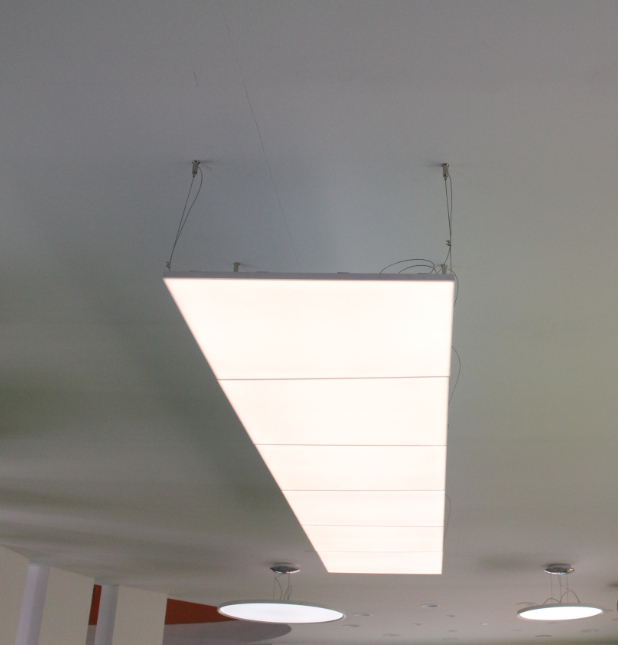 Square High Brightness 595mm Edgeless 36w led panel light from China ...