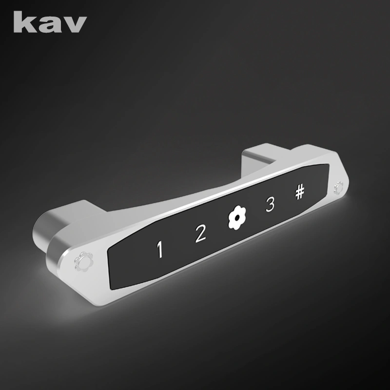 Intelligent fingerprint lock for drawer with lithium battery power supply with digital and fingerprint password (AX006)