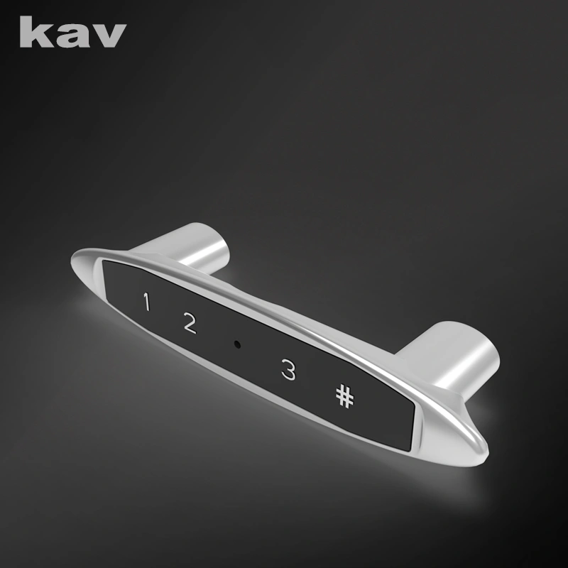 Intelligent fingerprint lock for drawer with lithium battery power supply with digital and fingerprint password (AX006)