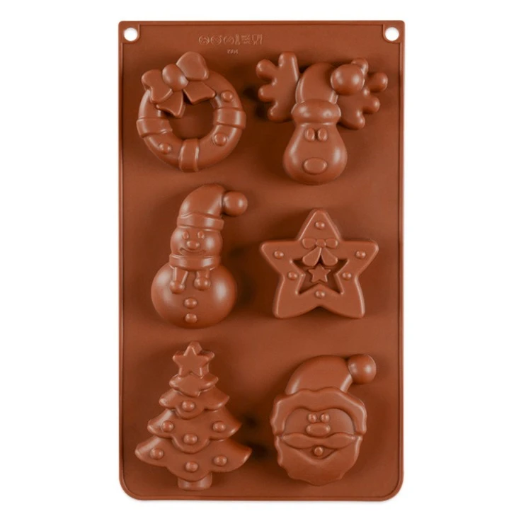 6 christmas mold