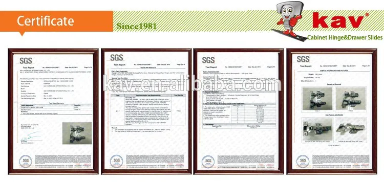 Certification of kav