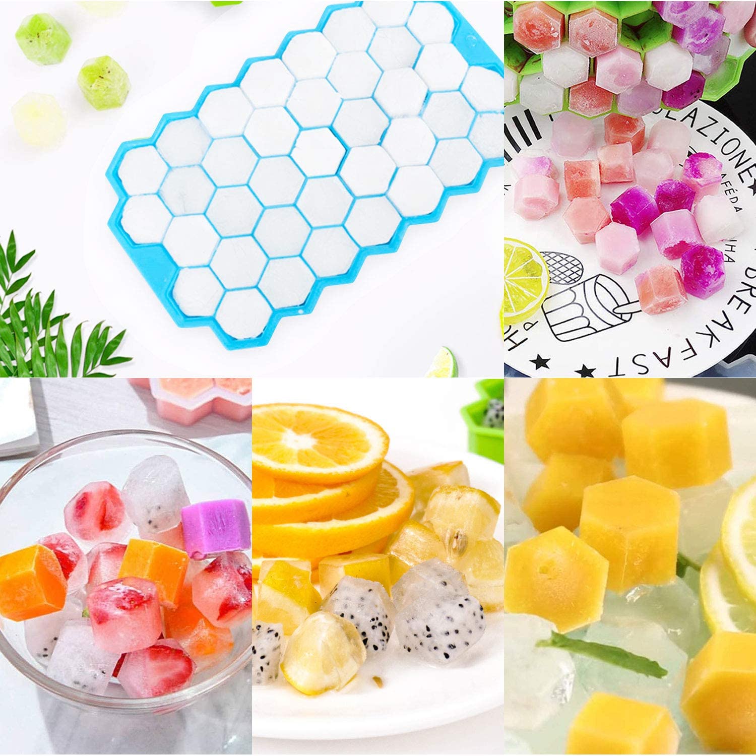Food Grade BPA Free Reusable Silicone Ice Cube Tray Mold or Moulds