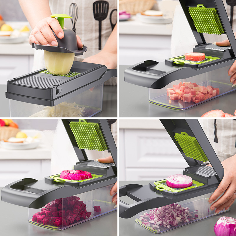Top product Kitchen Gadgets Onion Cutter Vegetable Food Chopper Slicer